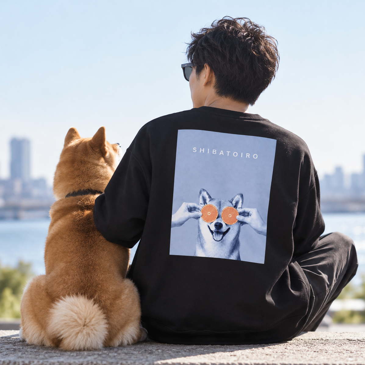 ごきげんみかん - スウェットシャツ