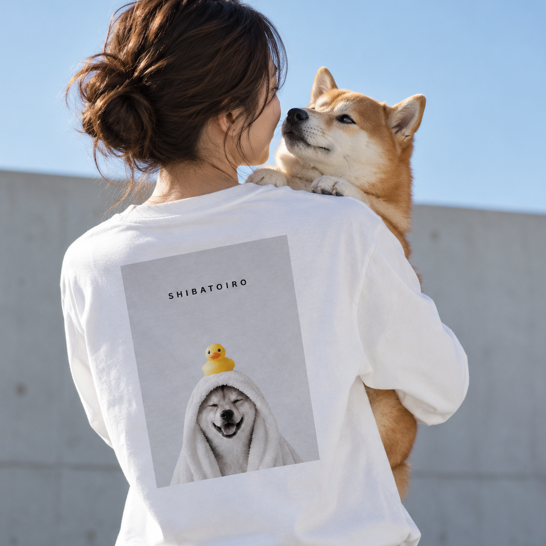 湯上がり気分 - ロングTシャツ