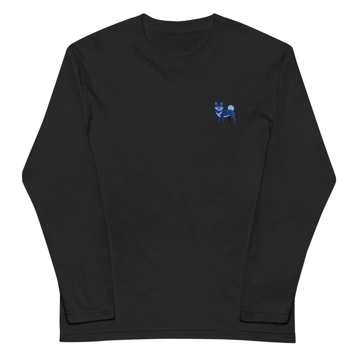 SHIBATOIROロゴ刺繍ロングTシャツ - YOI（宵）