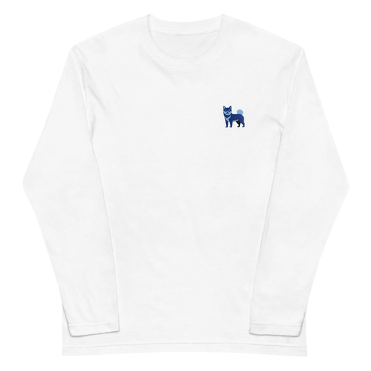 SHIBATOIROロゴ刺繍ロングTシャツ - YOI（宵）