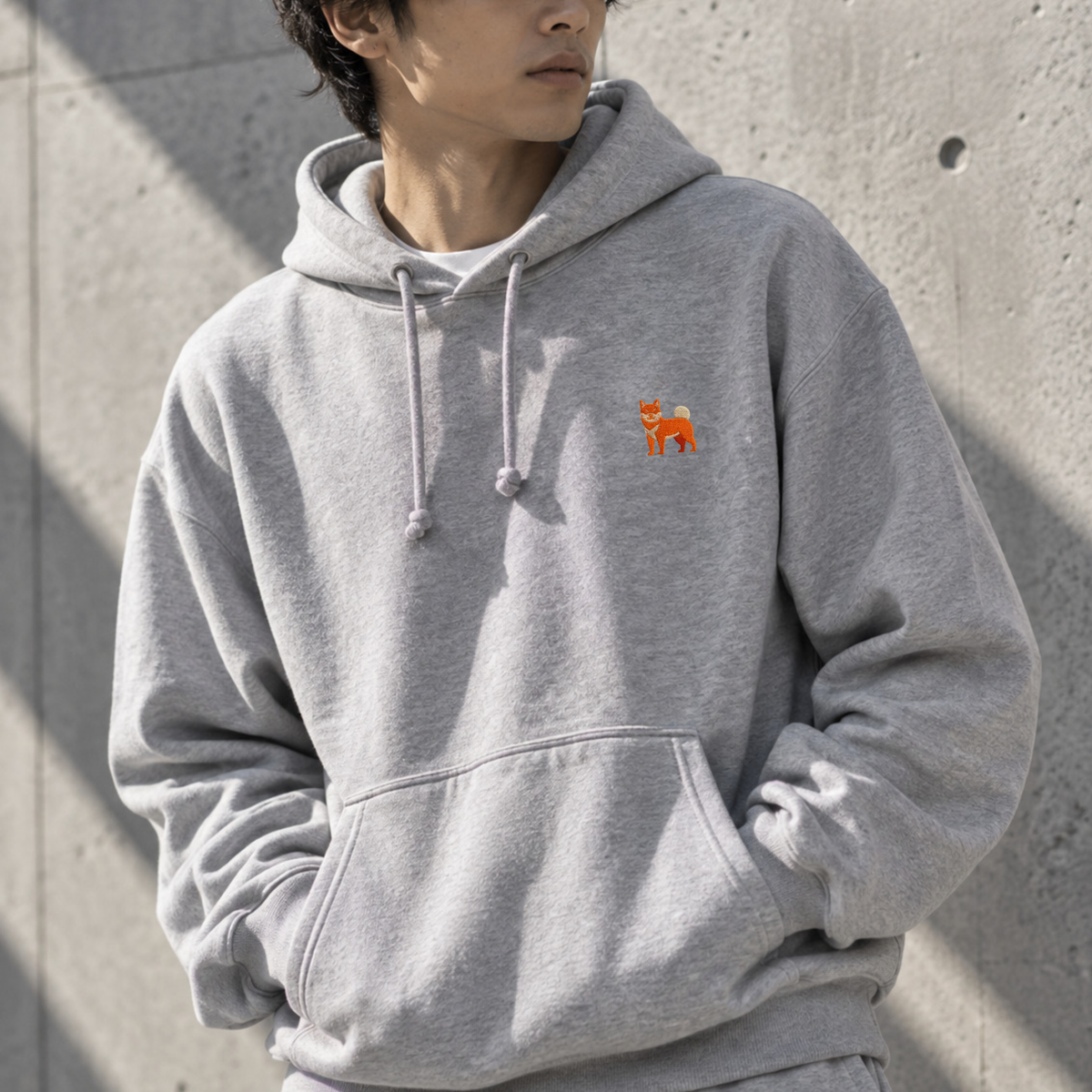 SHIBATOIROロゴ刺繍パーカー - HINATA（陽向）