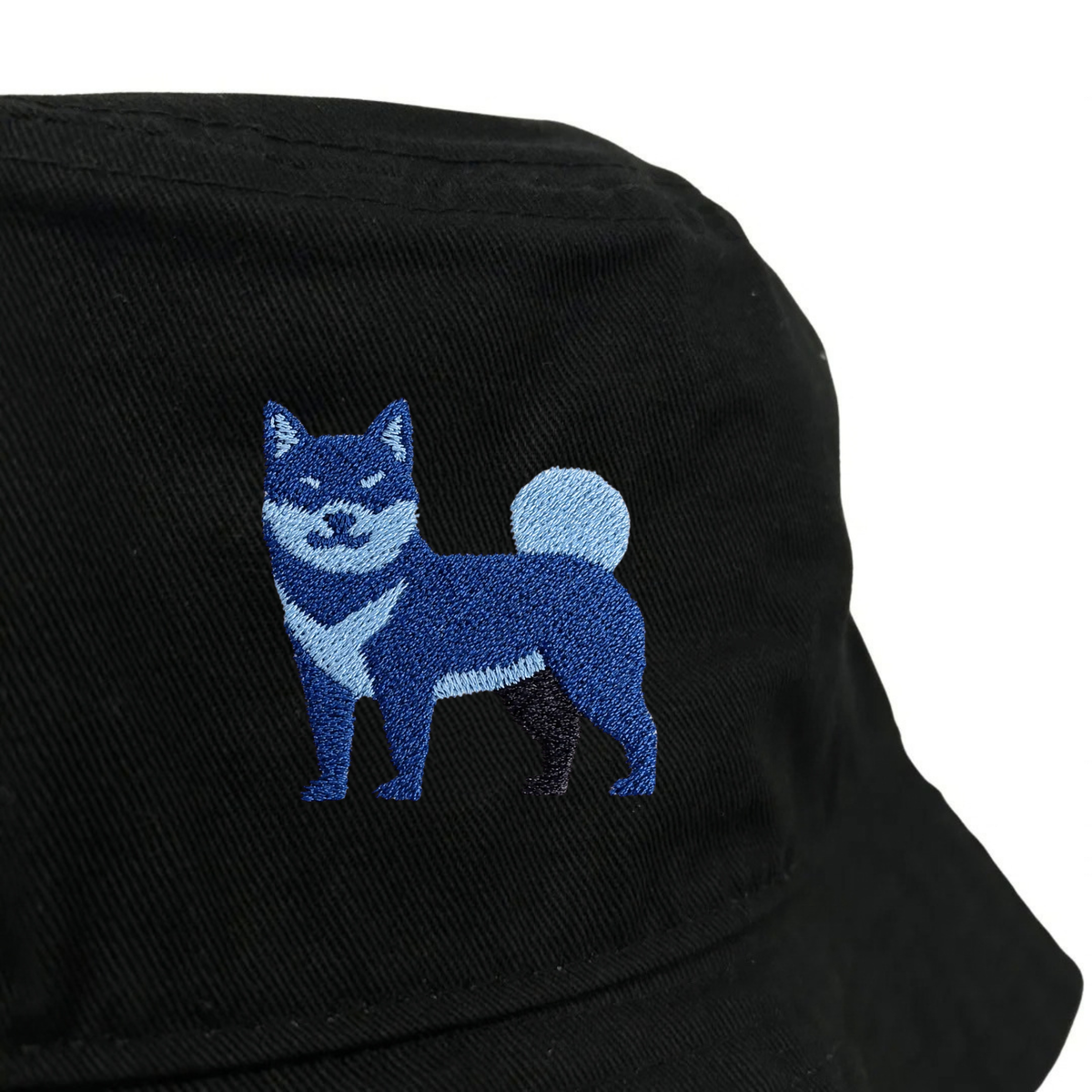 SHIBATOIROロゴ刺繍バケットハット - YOI（宵）