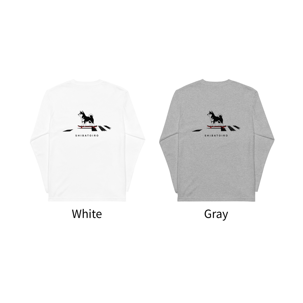 街をゆく - ロングTシャツ