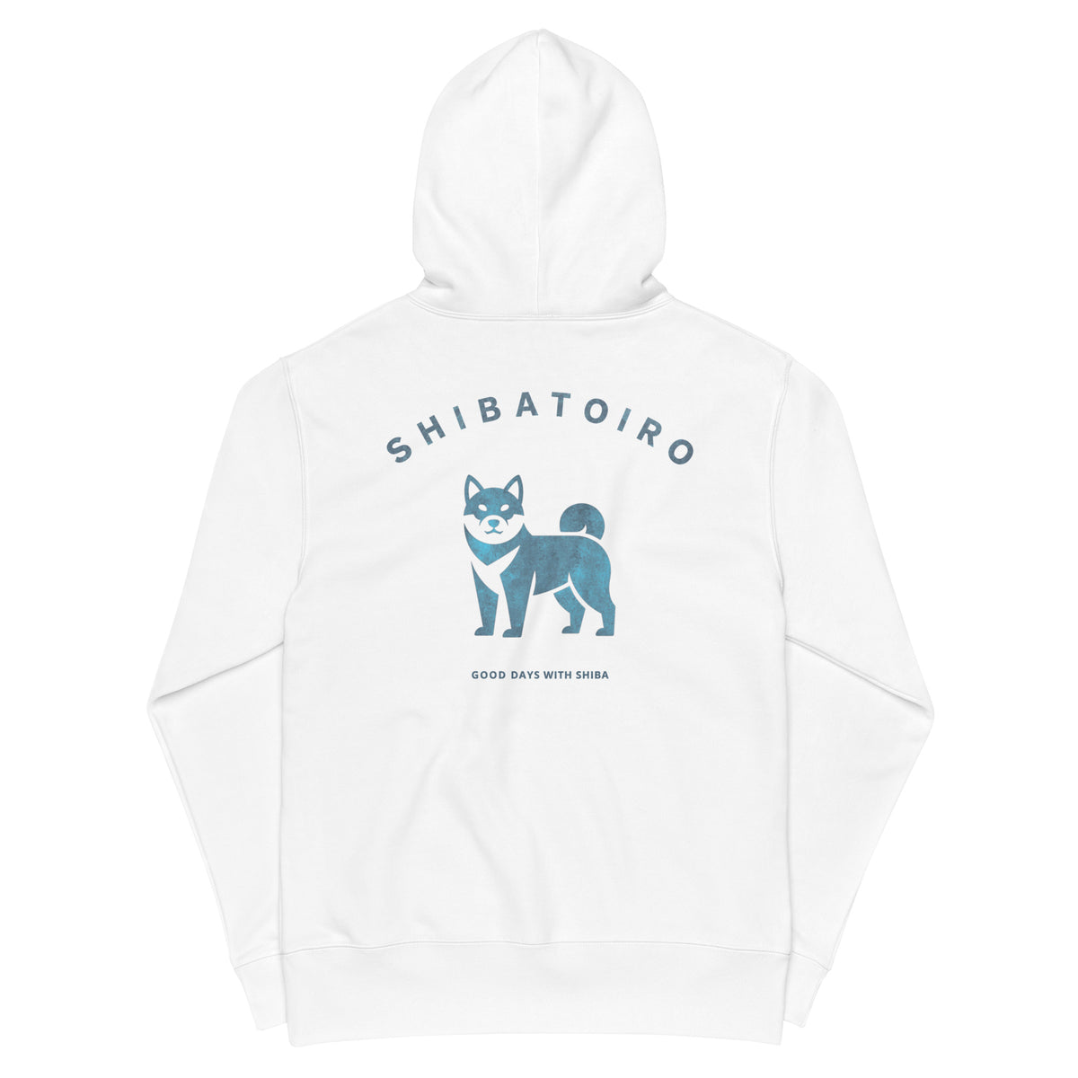 SHIBATOIROバックロゴパーカー