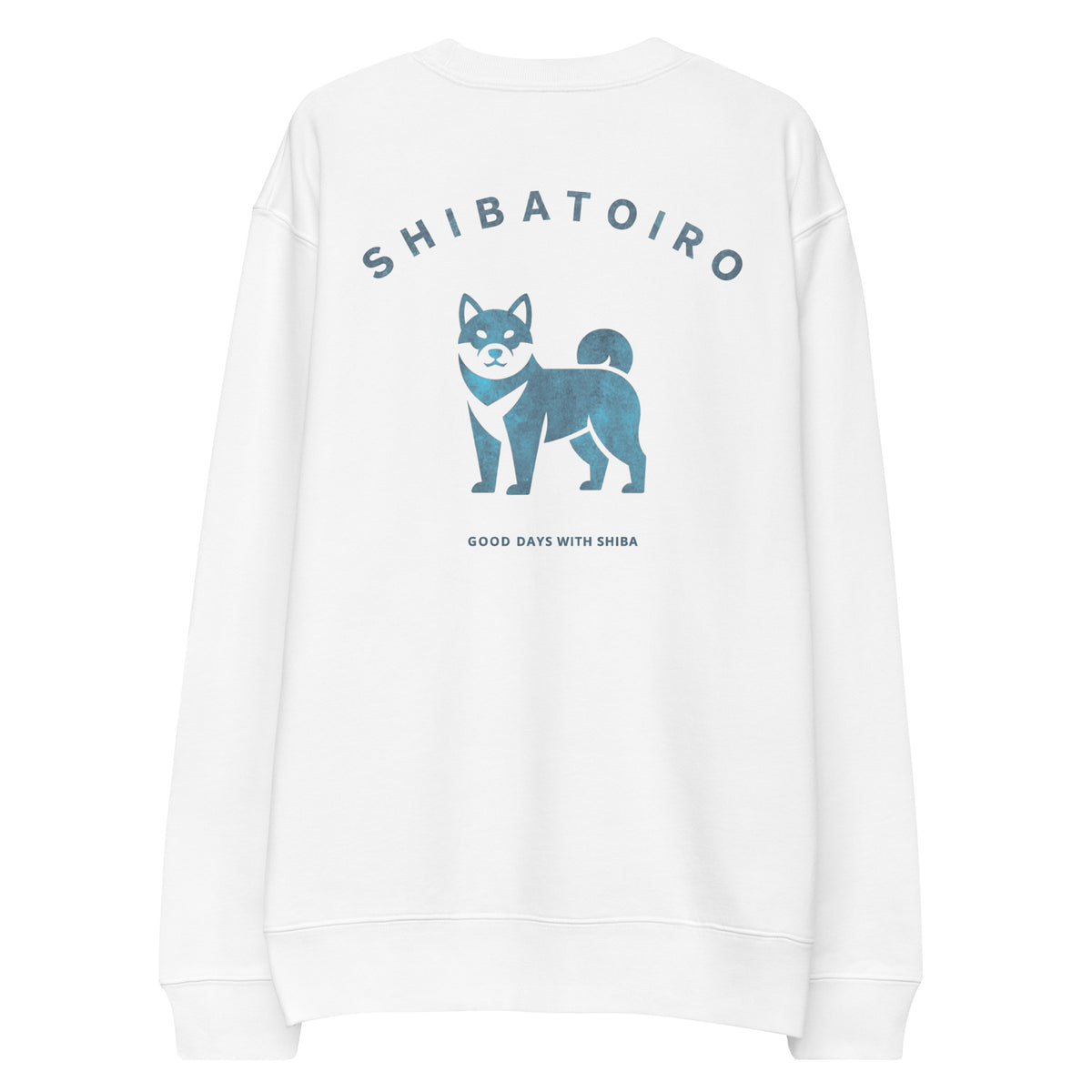 SHIBATOIROバックロゴスウェットシャツ