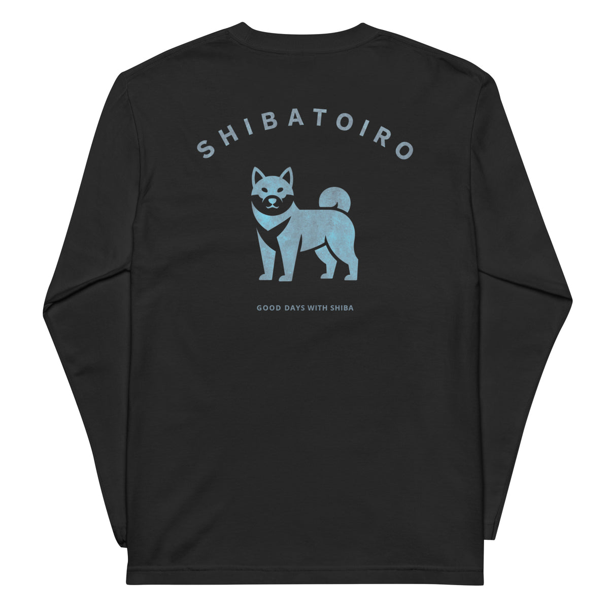 SHIBATOIROバックロゴロングTシャツ
