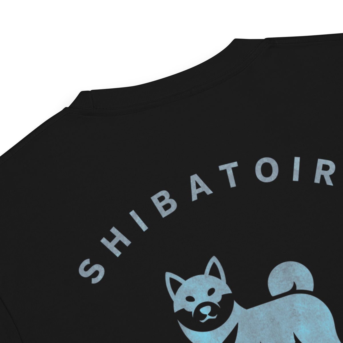 SHIBATOIROバックロゴTシャツ