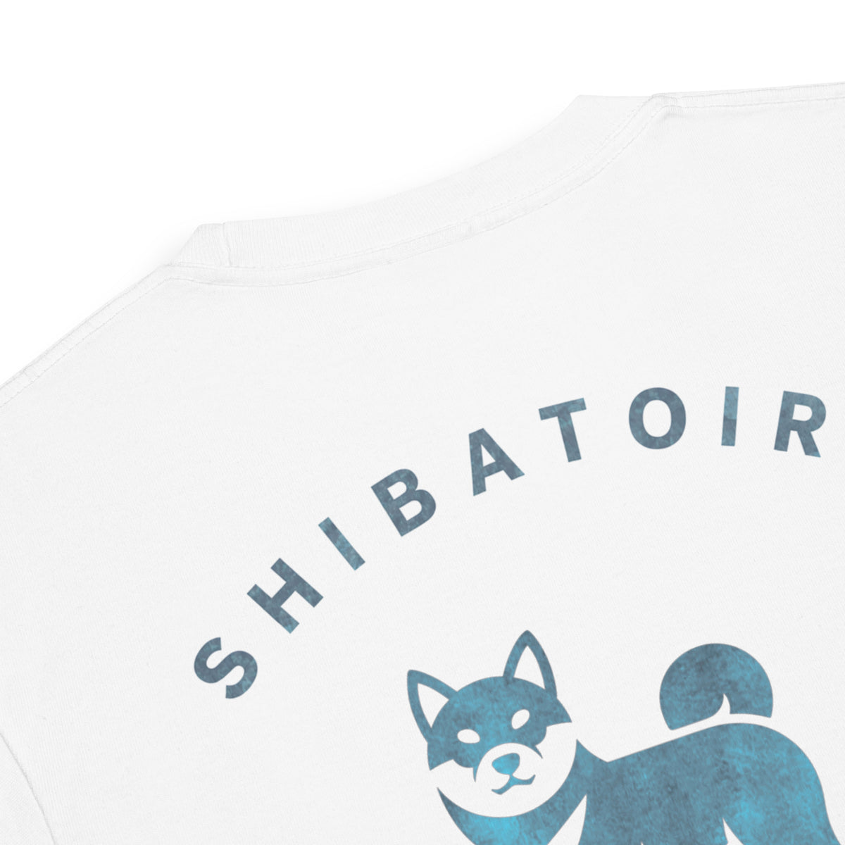 SHIBATOIROバックロゴTシャツ